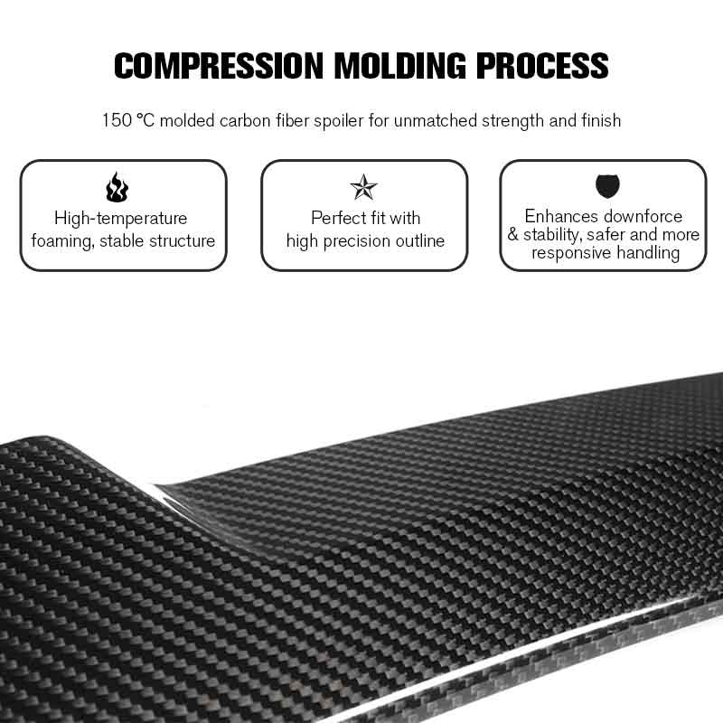 For BMW E90 Carbon Spoiler | Car Aftermarket Part - Image 3