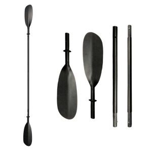 4 Piece Carbon Foldable Kayak Paddle