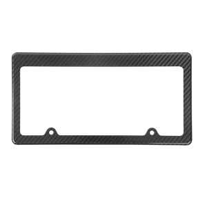 Real Carbon License Plate Frame
