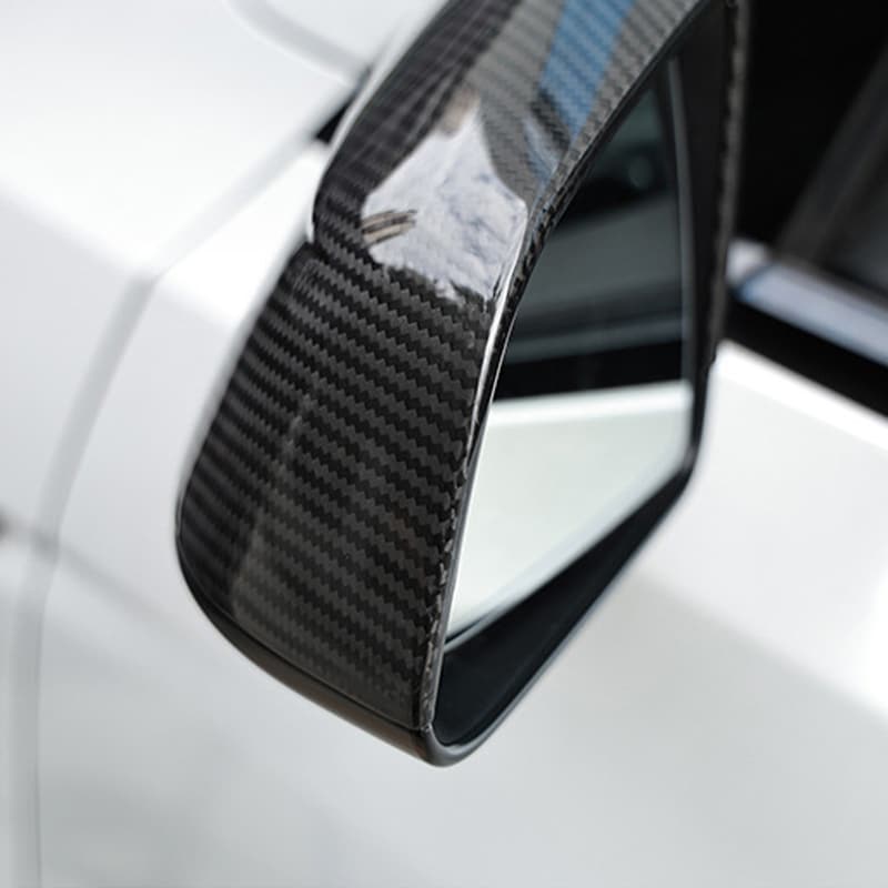 Dry Carbon Fiber Model Y Mirror Caps (3)