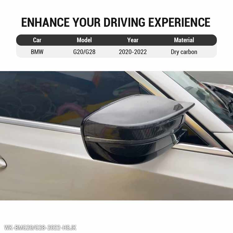 G28 G20 Carbon Fiber Mirror Caps for BMW (1)