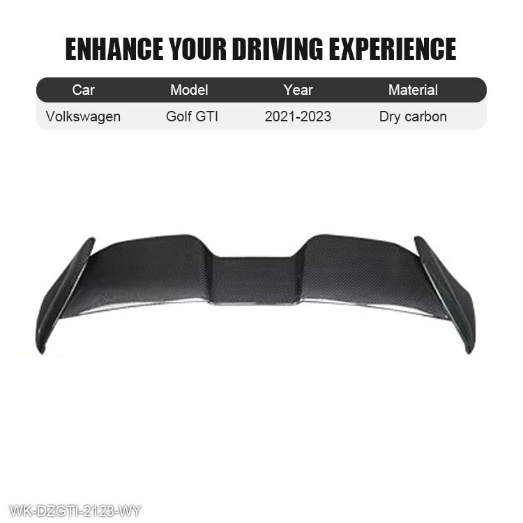 Dry Carbon Golf 8 GTI Spoiler 2021-2023 (3)