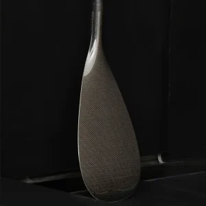 45-53in Wood Carbon Canoe Paddle Outrigger Oar (2)